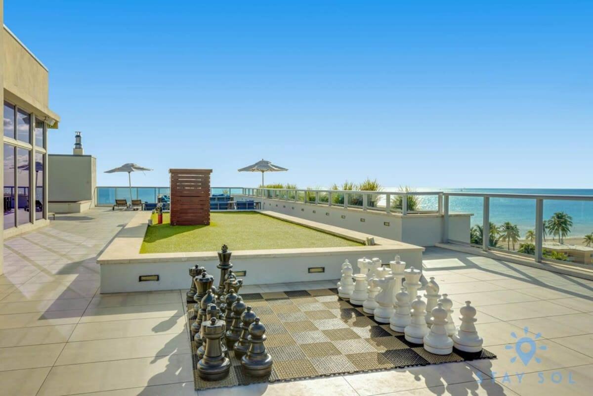 Best Stay - Rooftop Pool - Hollywood Beach Board - Walk Exterior foto