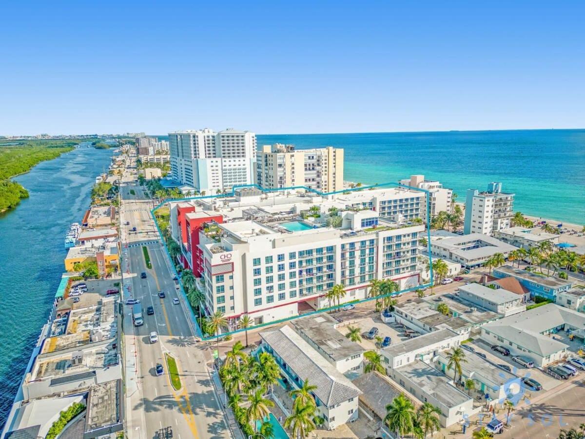 Best Stay - Rooftop Pool - Hollywood Beach Board - Walk Exterior foto