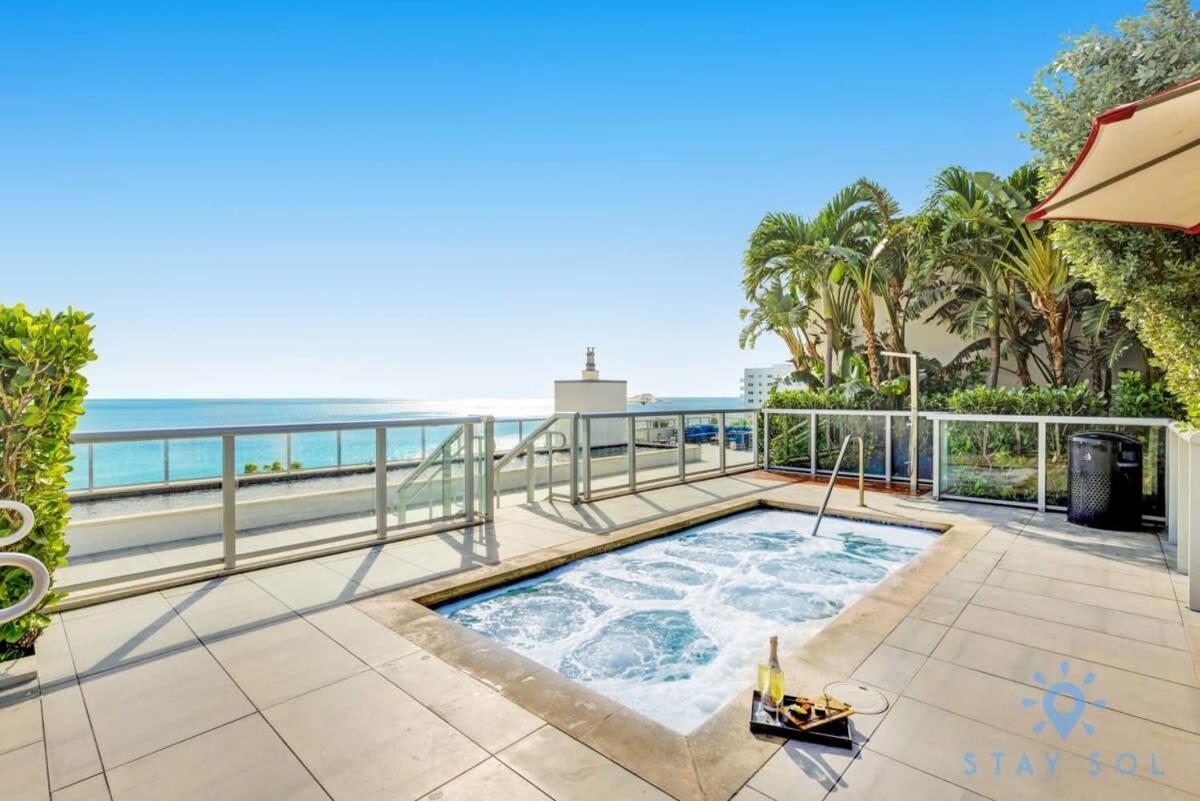 Best Stay - Rooftop Pool - Hollywood Beach Board - Walk Exterior foto